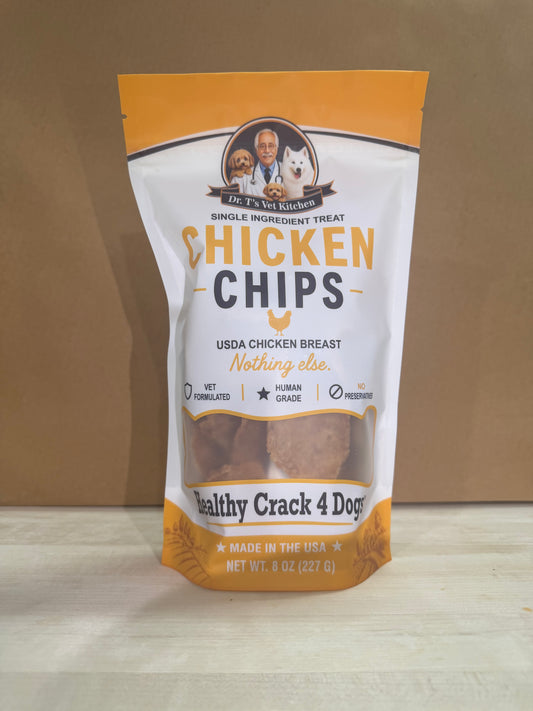 Dr. T's Vet Kitchen - 8oz Chicken Chips
